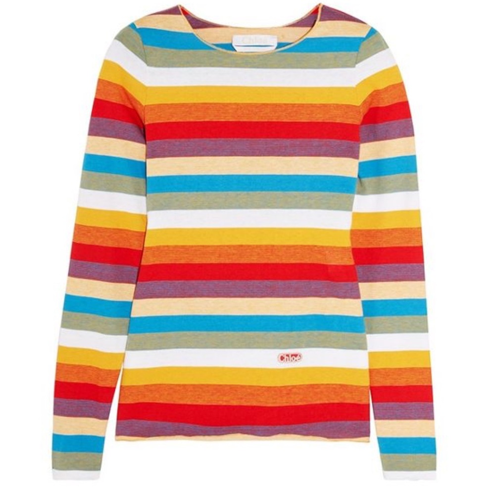 Chloe Rainbow Shirt XS